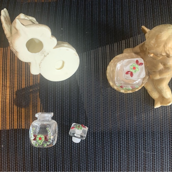 Porcelain Angels-Crystal Embellished Vessels-France! - Picture 6 of 8